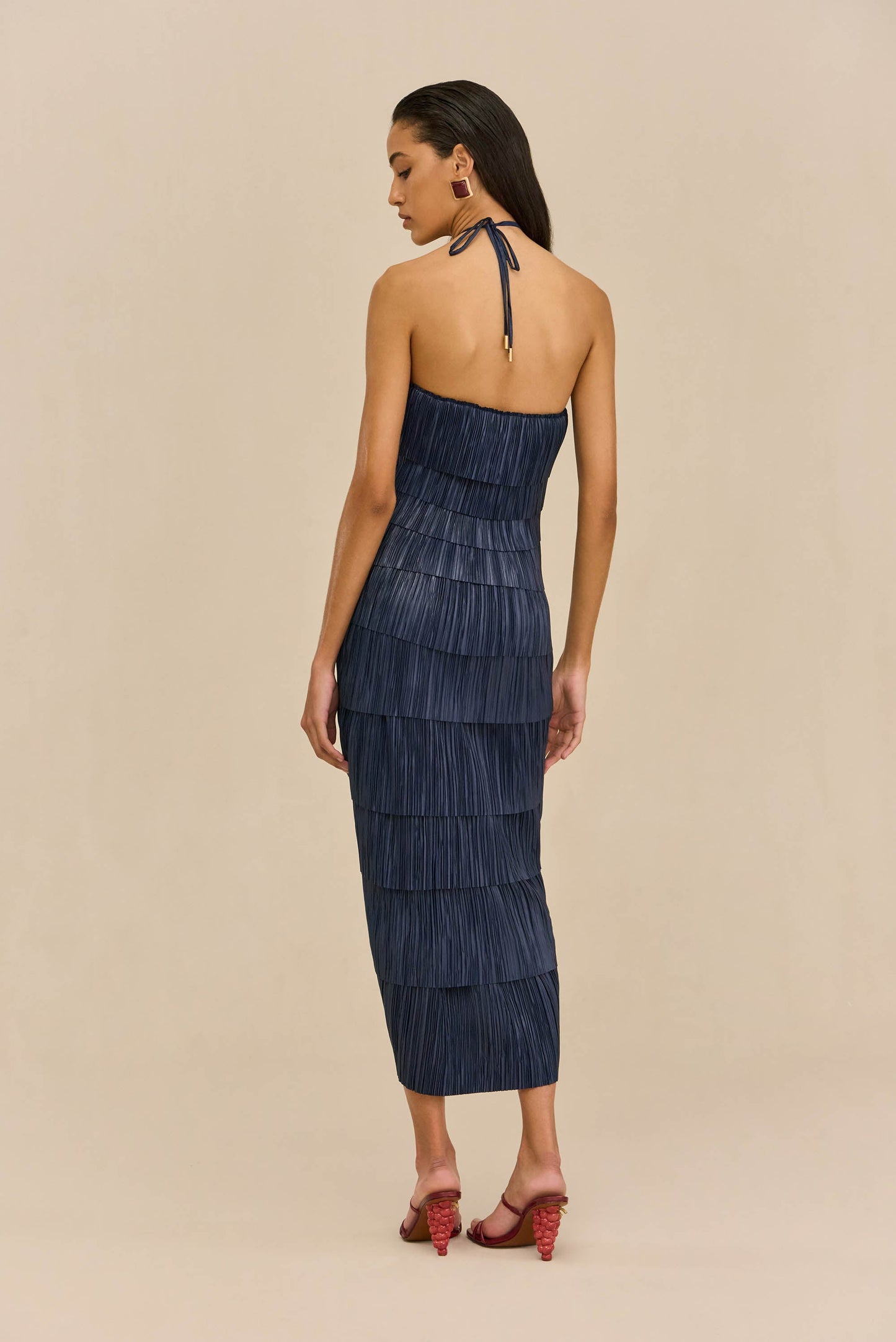 PATRIZIA DRESS - DEEP LAKE