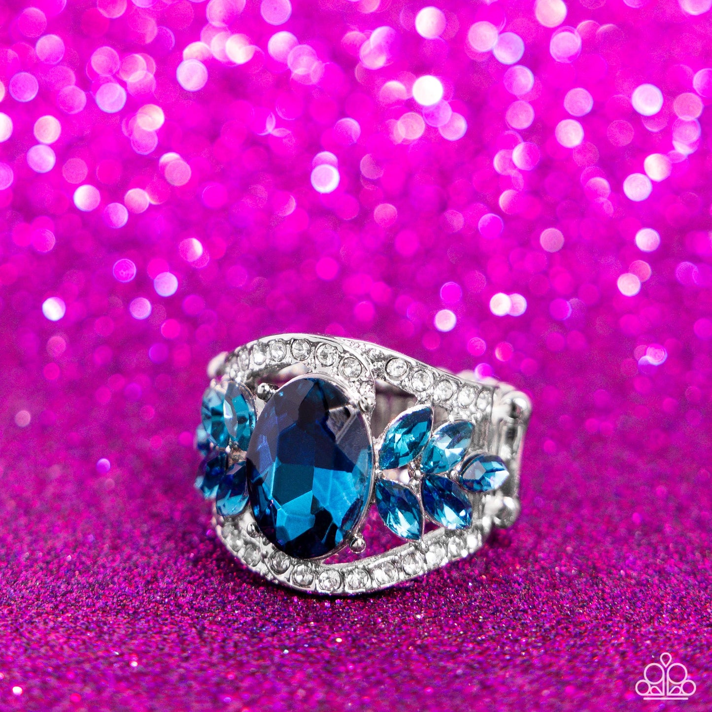 Cosmic Clique - Blue Paparazzi Accessories