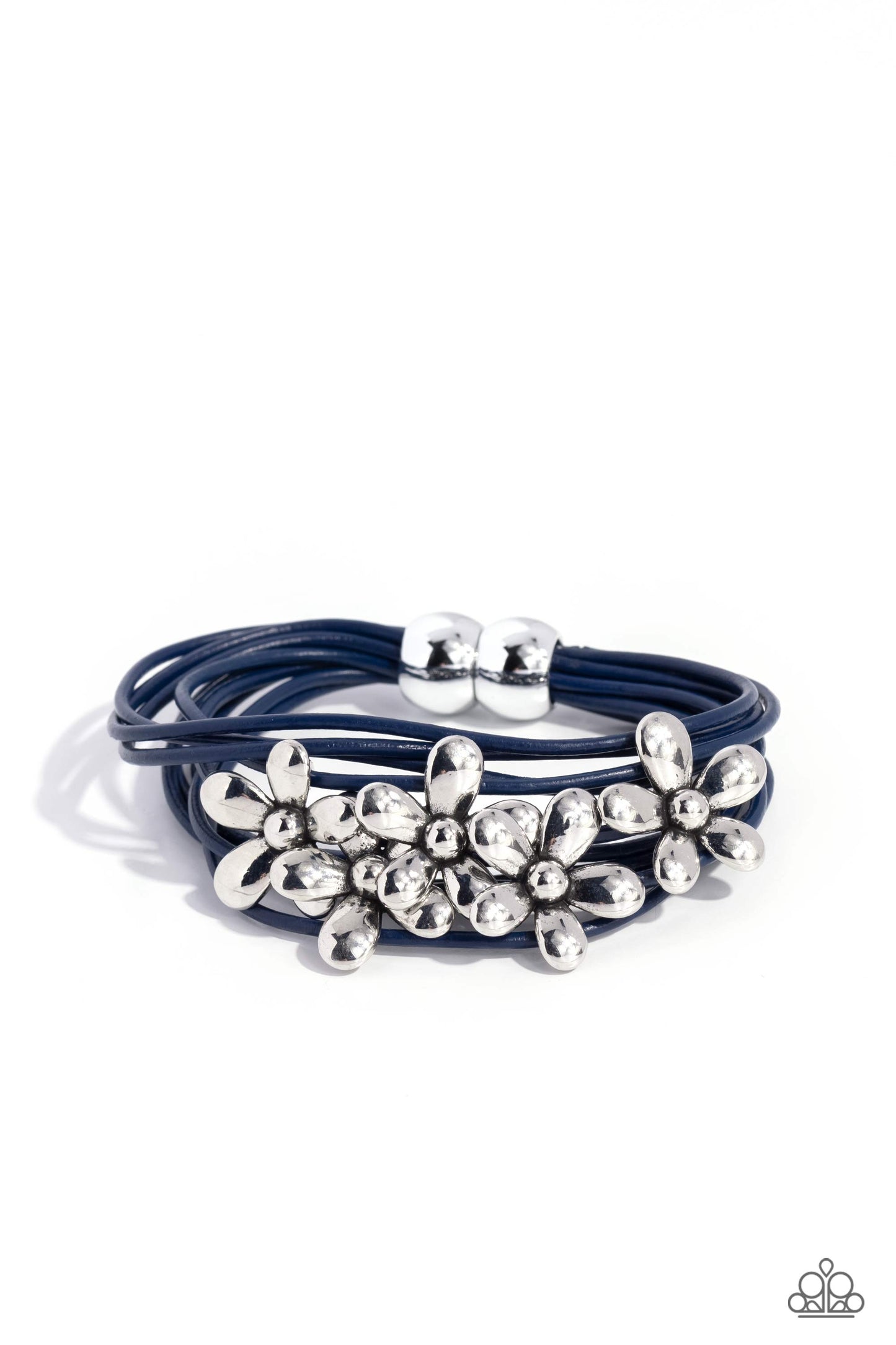 Here Comes the BLOOM - Blue Paparazzi Accessories
