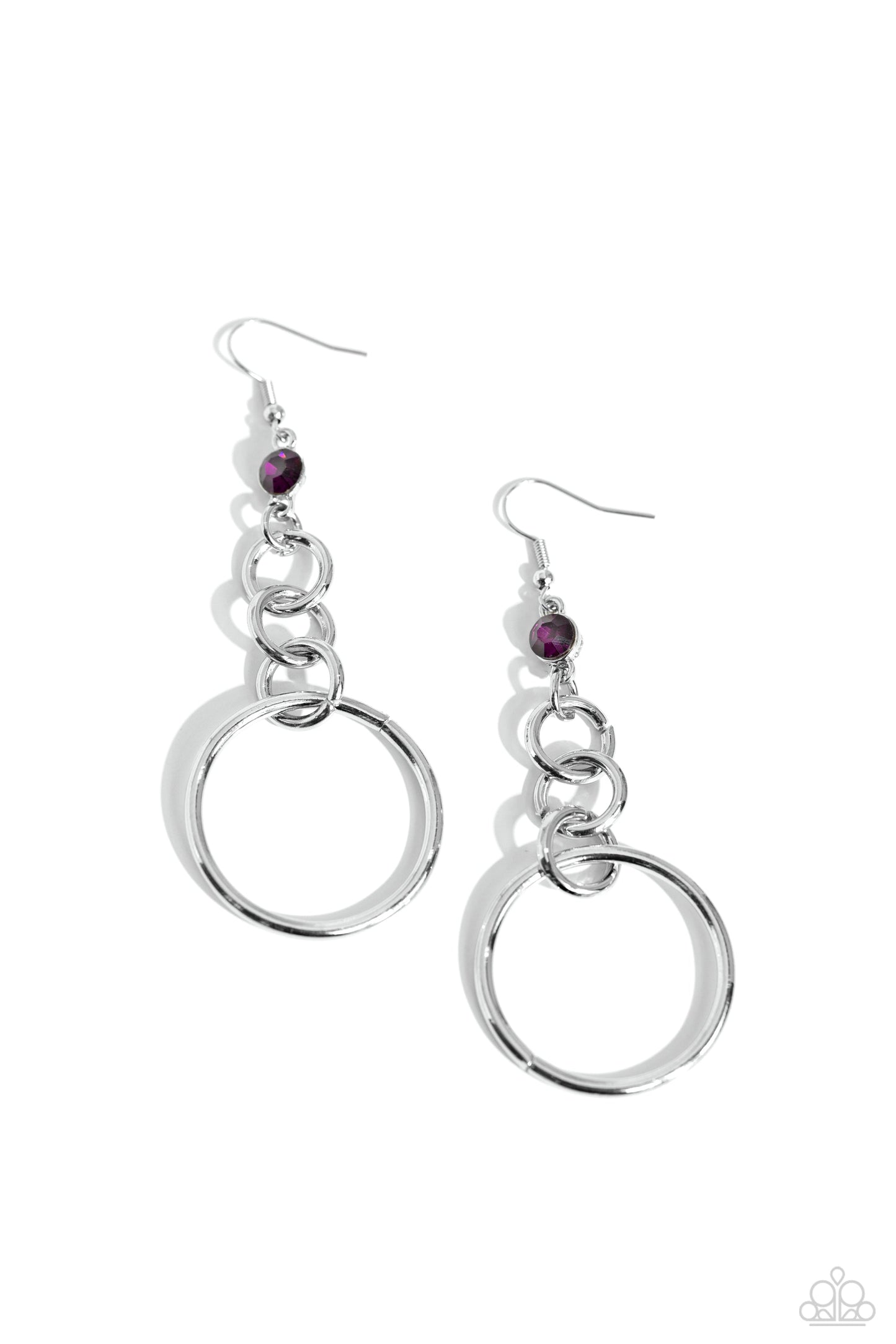 Glitzy Gesture - Purple Paparazzi Accessories