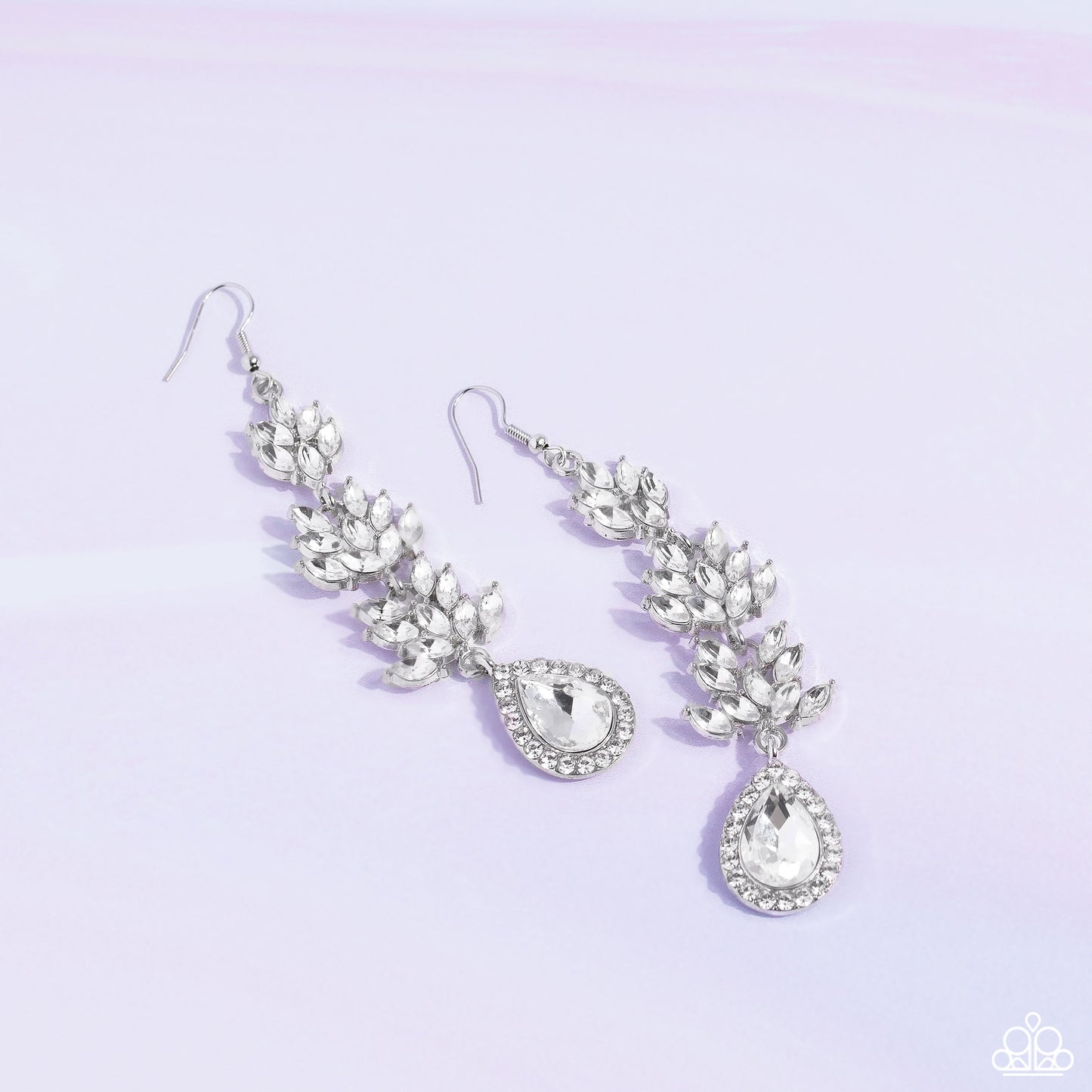 Water Lily Whimsy - White Paparazzi Accessories