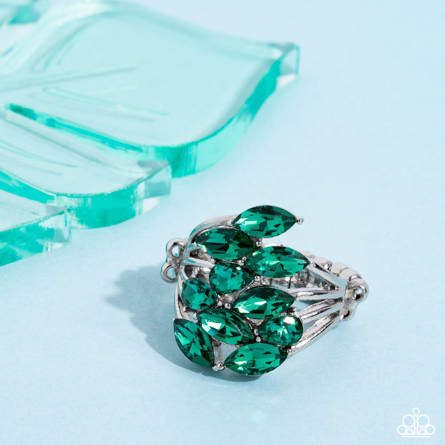 Wave of Whimsy - Green Paparazzi Accessories