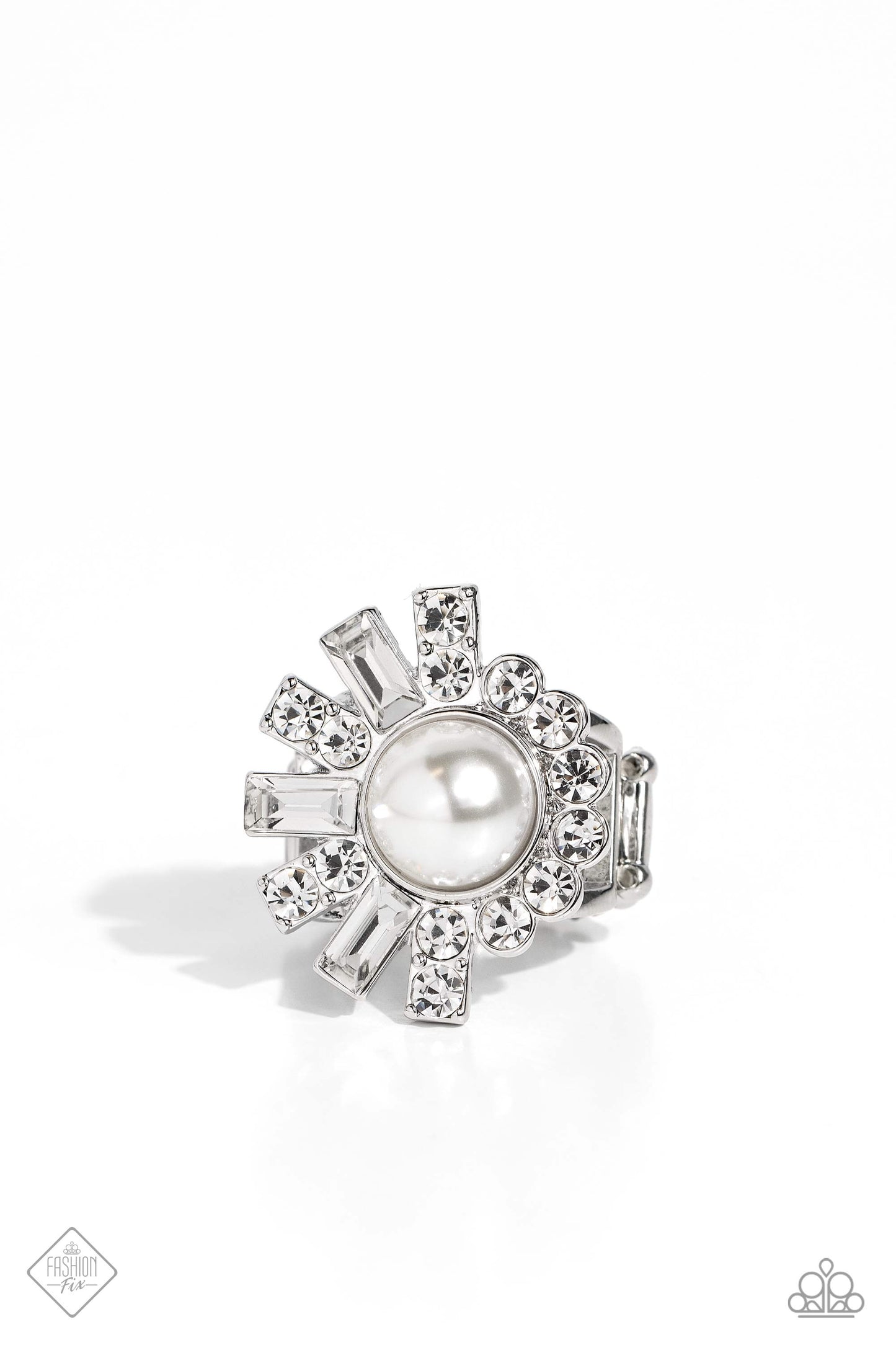 Gatsby Getaway - White Paparazzi Accessories