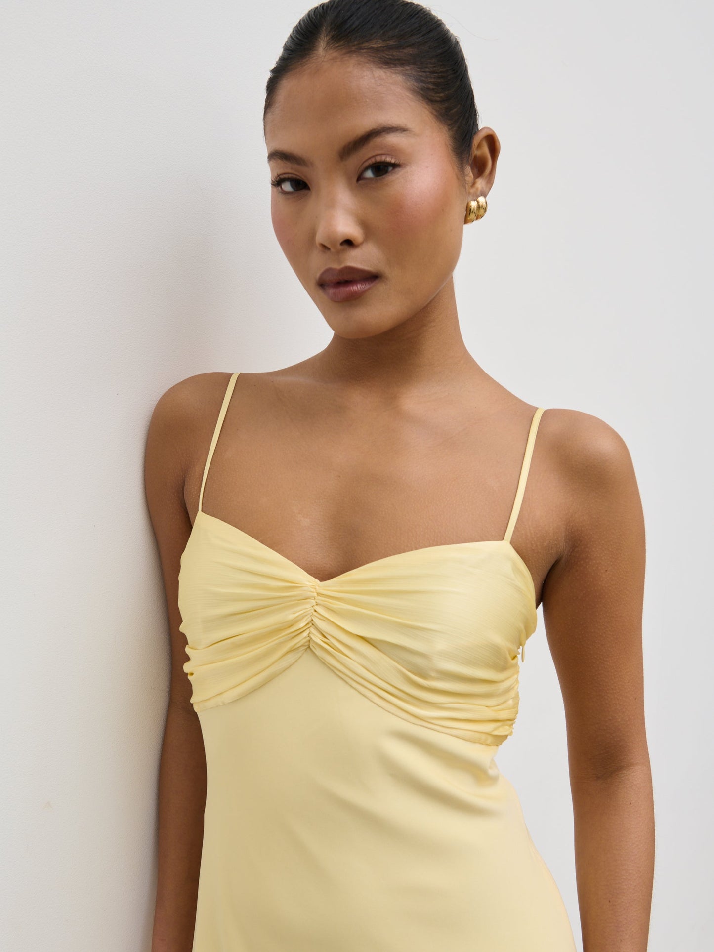 Joely Midaxi Dress - Lemon