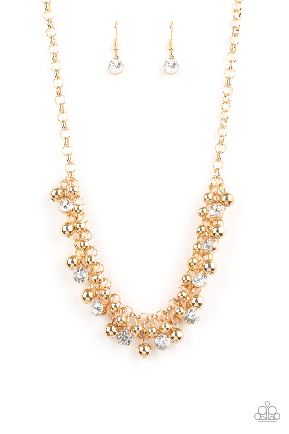 Wall Street Winner - Gold Paparazzi Accessories