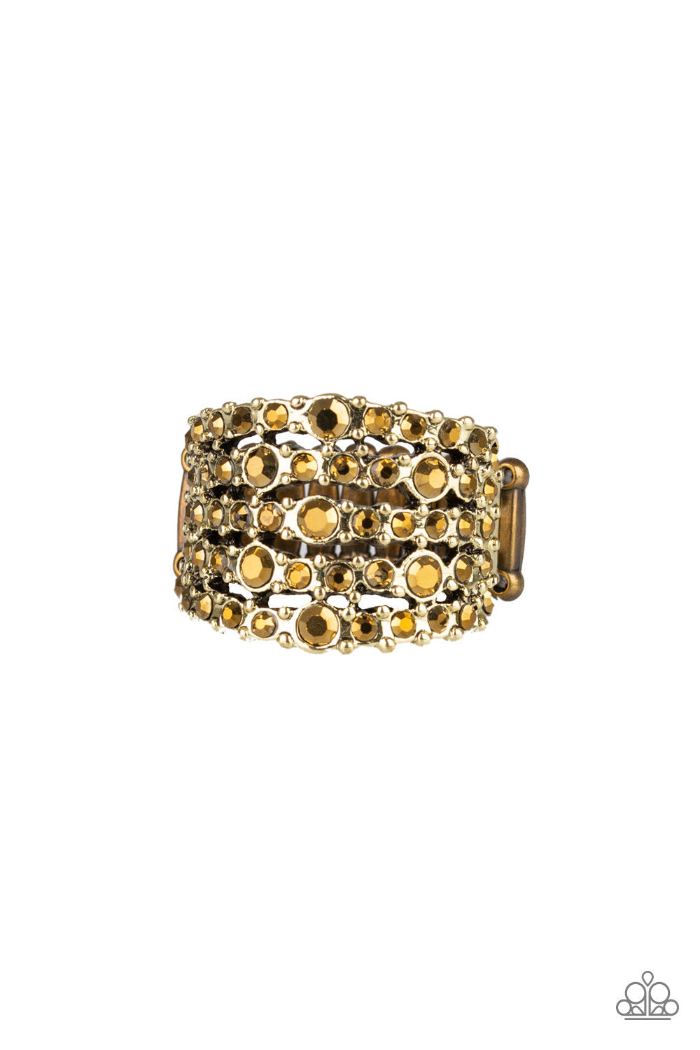 Truly Treasured. - Brass. Paparazzi Accessories