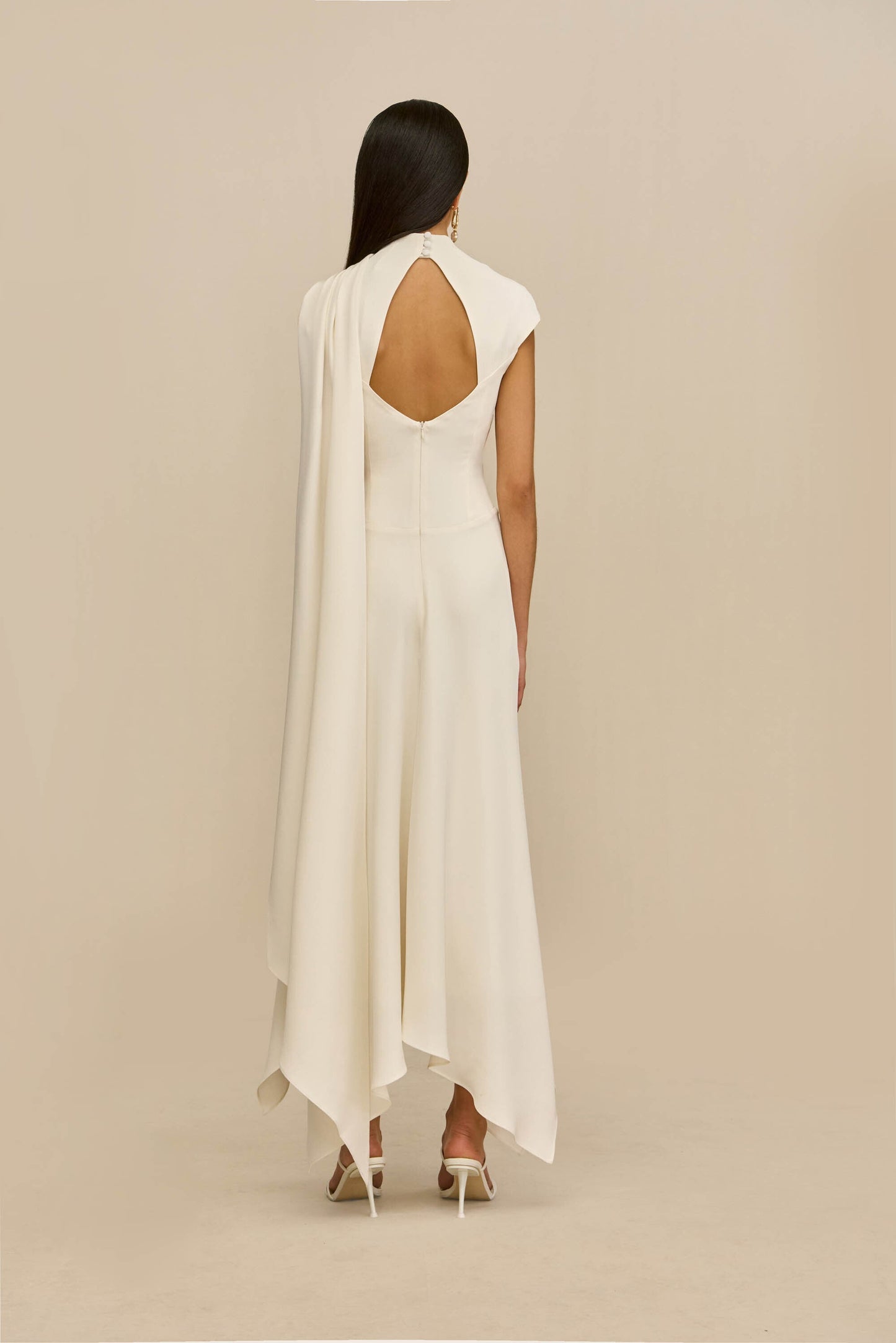 CECILY DRESS - OFF WHITE