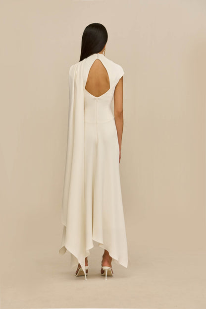 CECILY DRESS - OFF WHITE