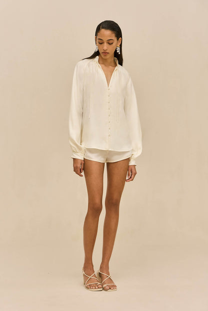 PEARL SHORT - OFF WHITE