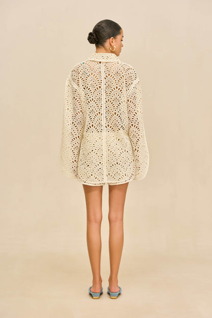 CARIENA SHORT - OFF WHITE