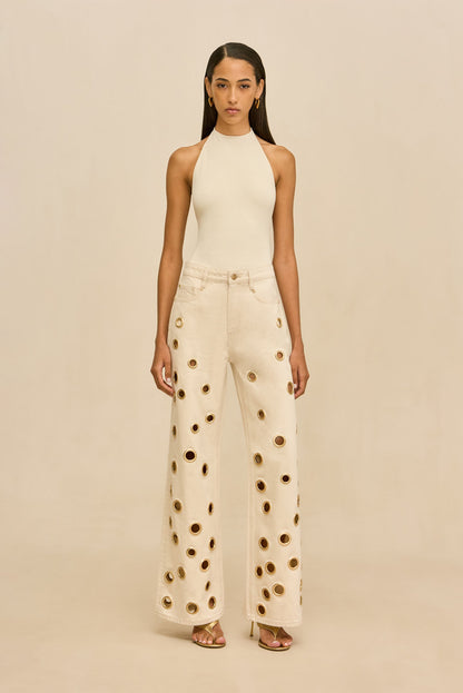JAIDEN JEAN - OFF WHITE