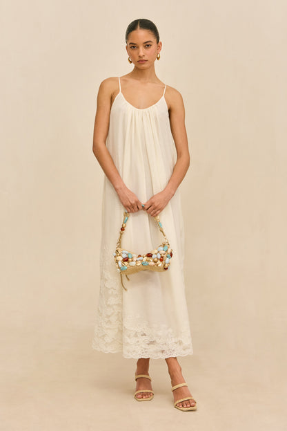 MAGDA DRESS - OFF WHITE