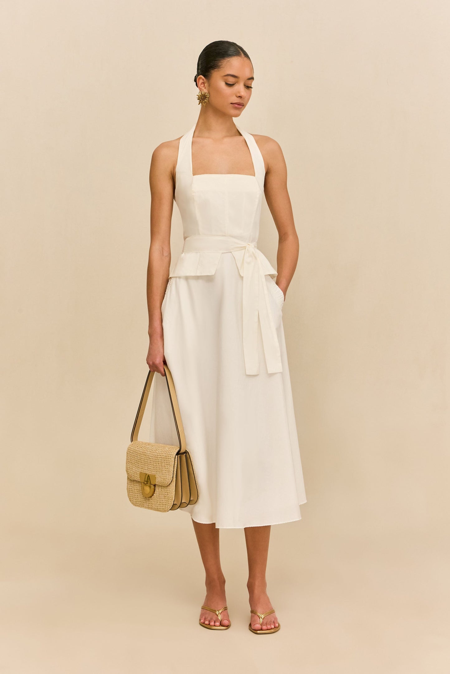 ELY SKIRT - OFF WHITE