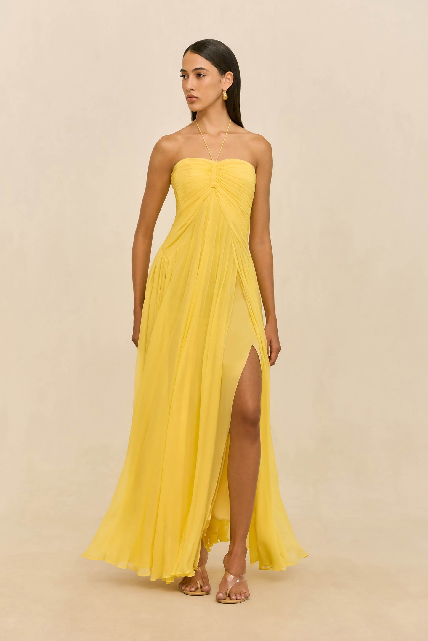 RITZ GOWN - CANARY