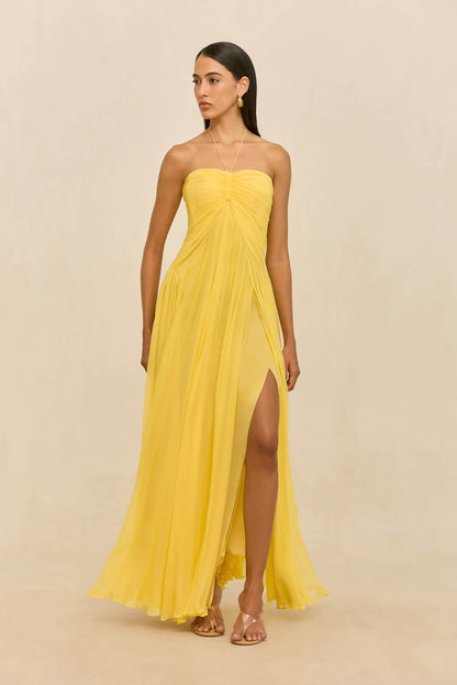 RITZ GOWN - CANARY