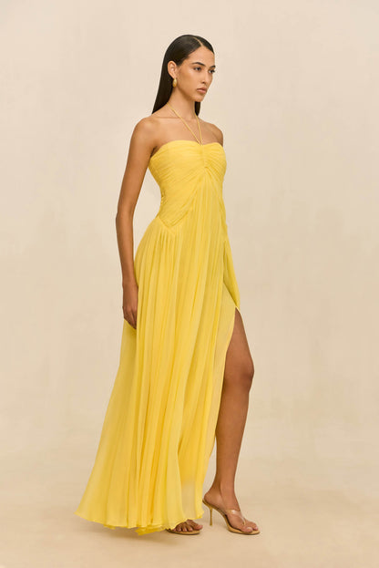RITZ GOWN - CANARY