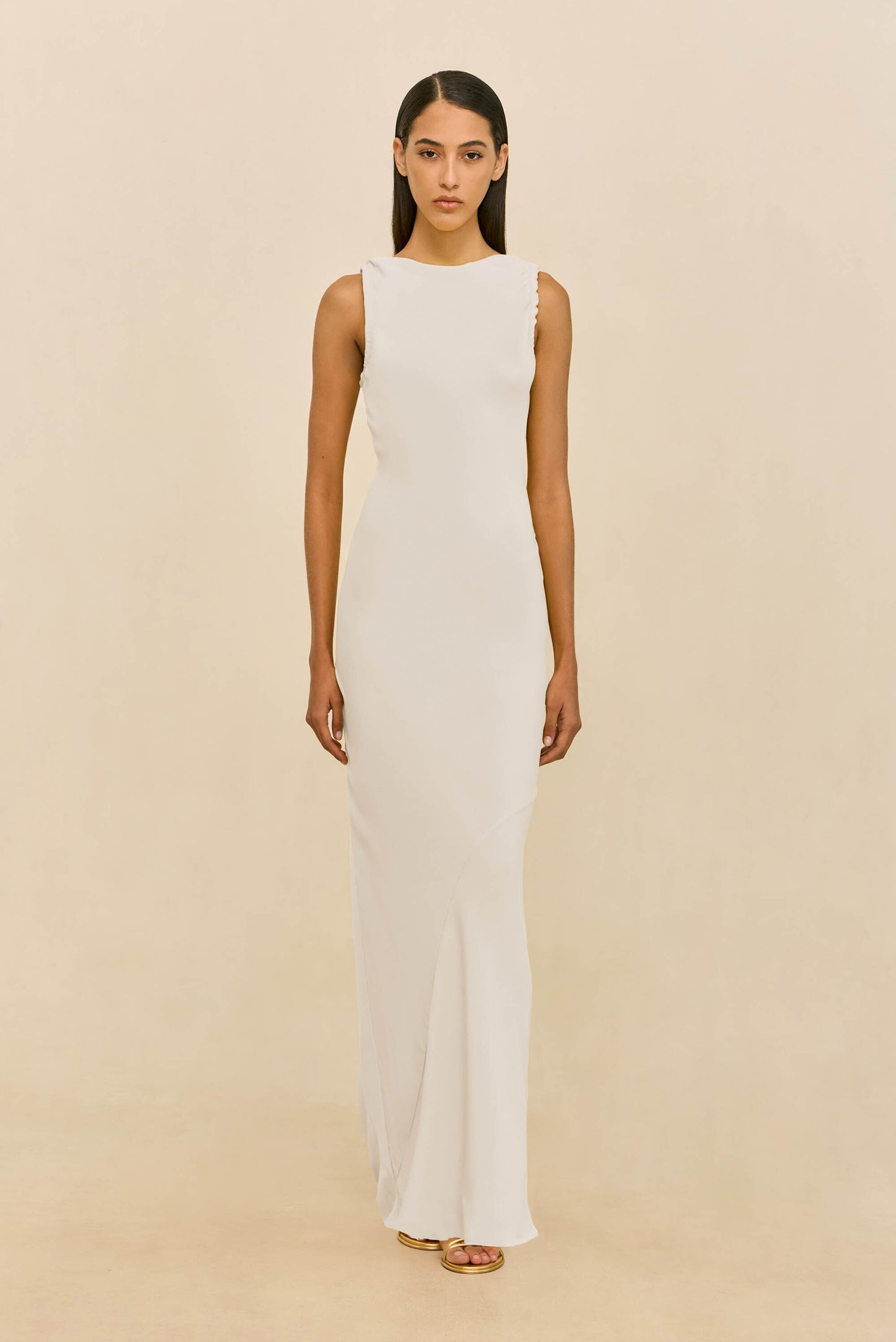 CELESTINA GOWN - OFF WHITE