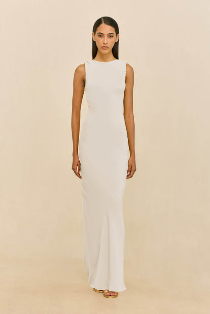 CELESTINA GOWN - OFF WHITE