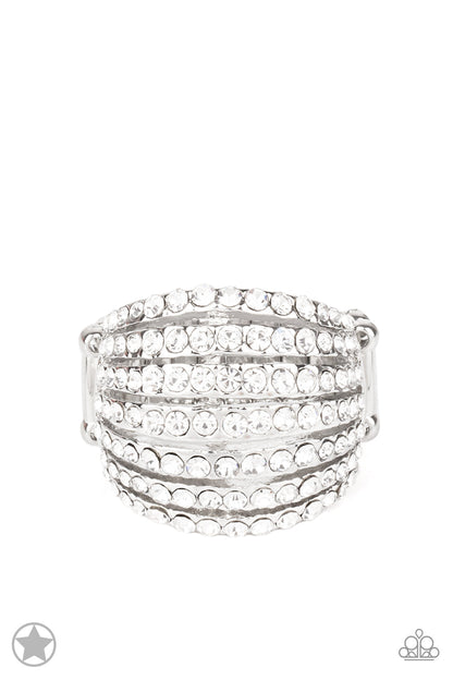 Blinding Brilliance - White Paparazzi Accessories