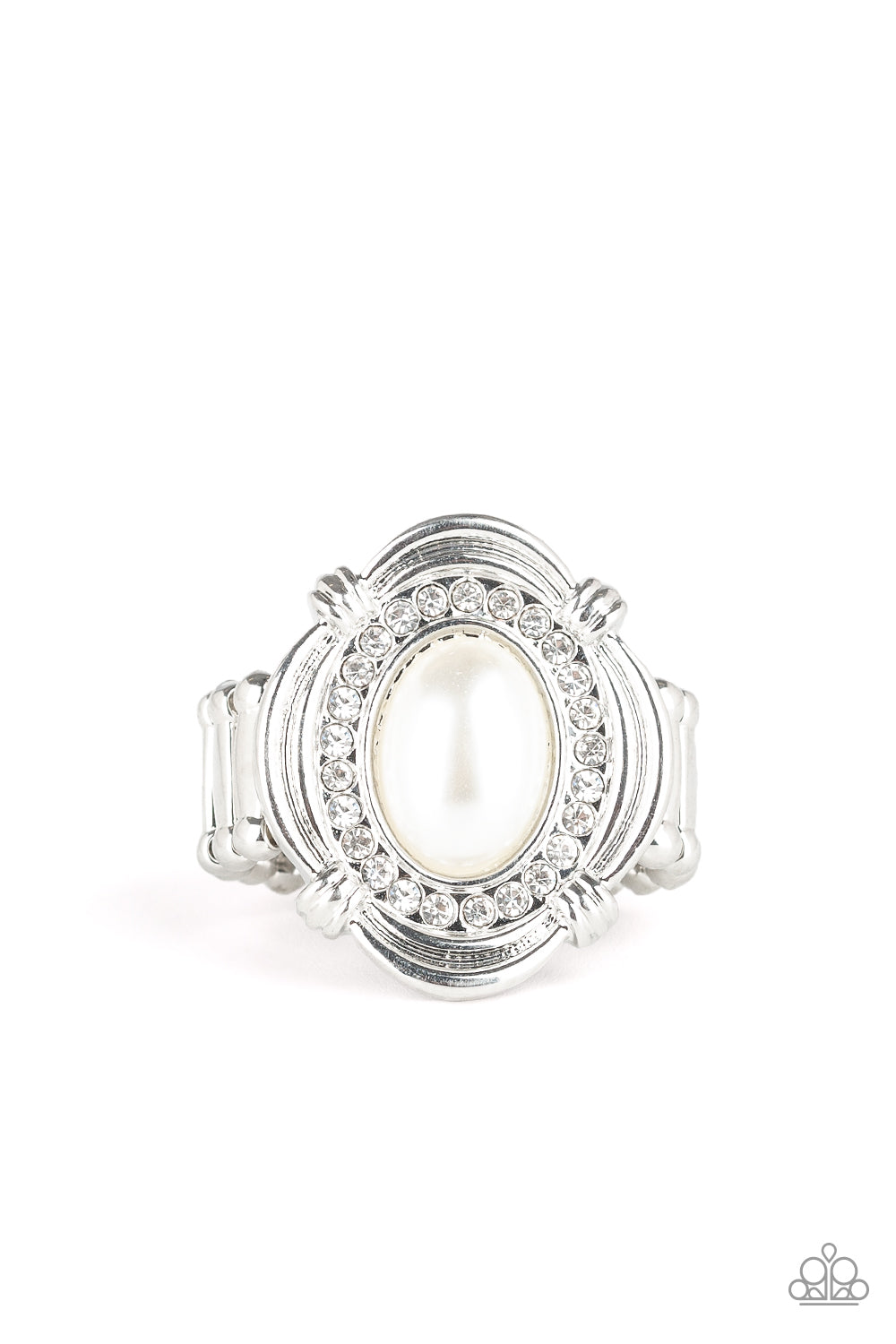 Titanic Twinkle - White Paparazzi Accessories
