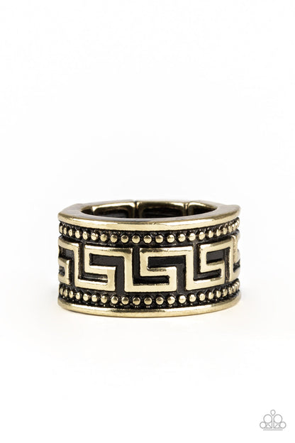 Tycoon Tribe - Brass Paparazzi Accessory