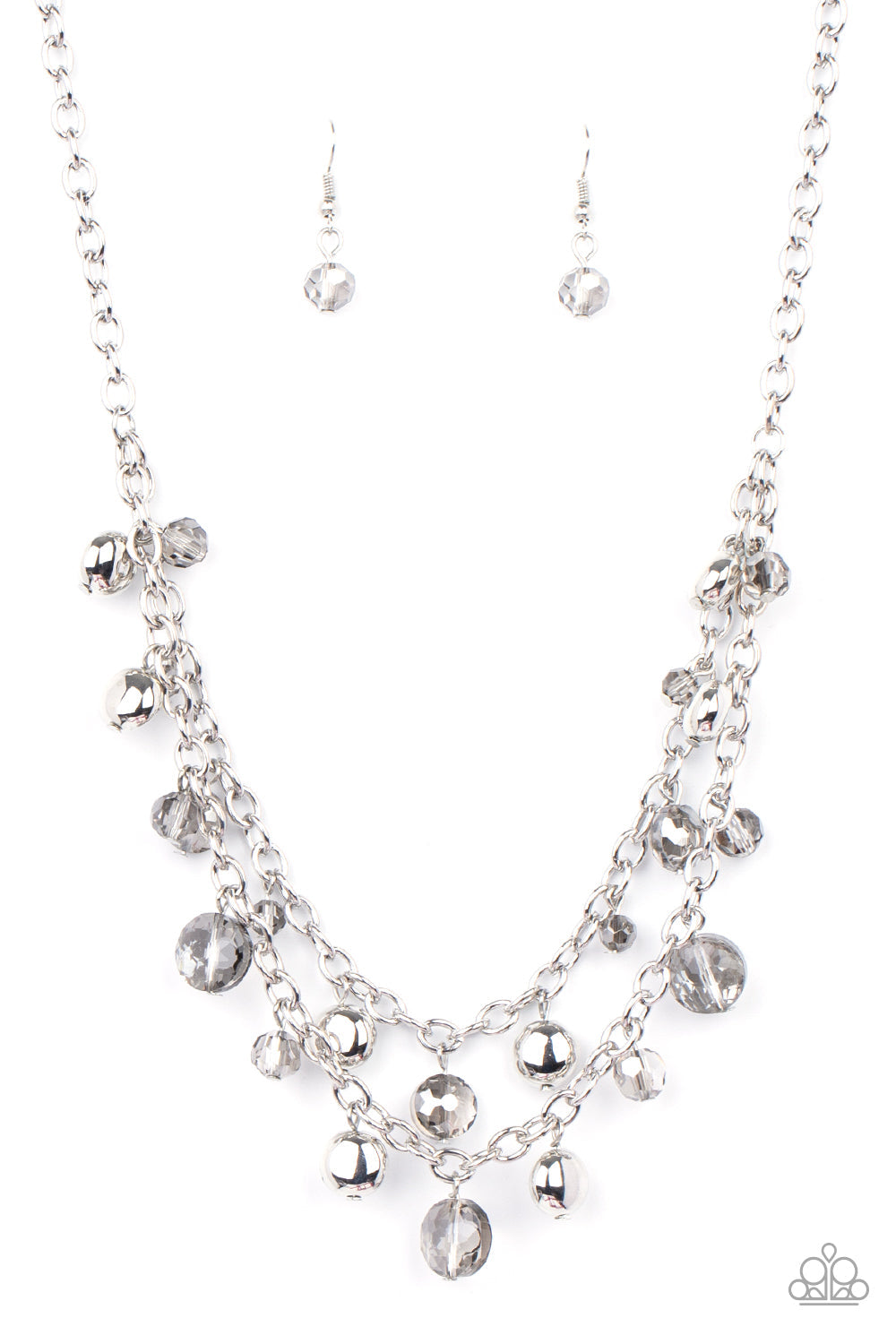 Ethereally Ensconced - Silver Paparazzi Accessories