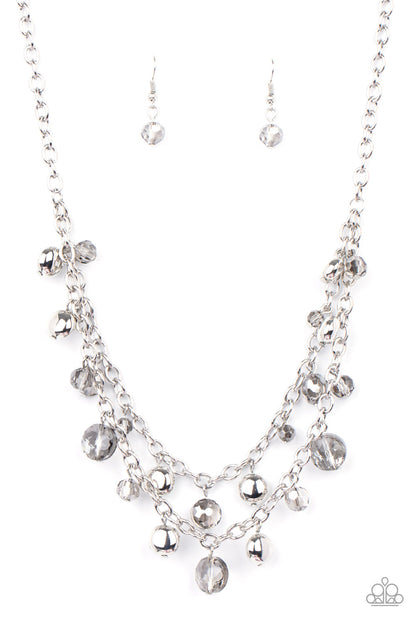 Ethereally Ensconced - Silver Paparazzi Accessories
