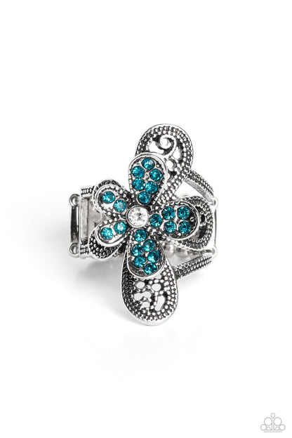 Garden Escapade - Blue Paparazzi Accessories