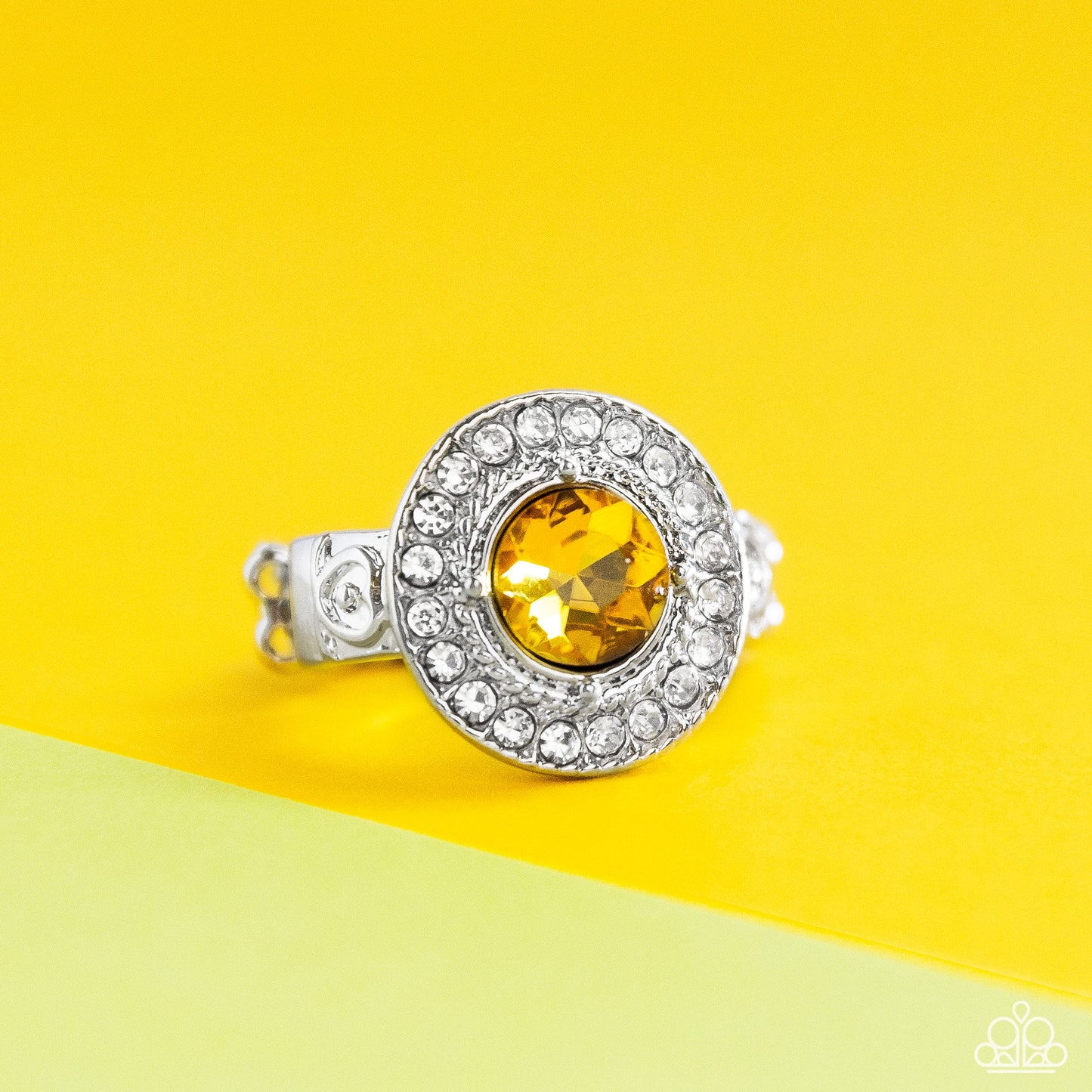 Targeted Timelessness - Yellow Paparazzi Accessories