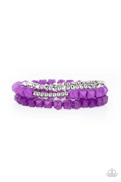 Vacay Vagabond - Purple Paparazzi Accessories