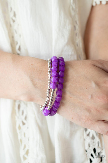 Vacay Vagabond - Purple Paparazzi Accessories