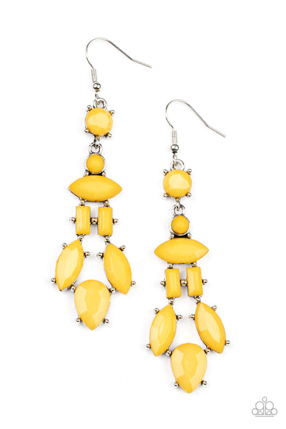 Visually Vivacious - Yellow Paparazzi Accessories