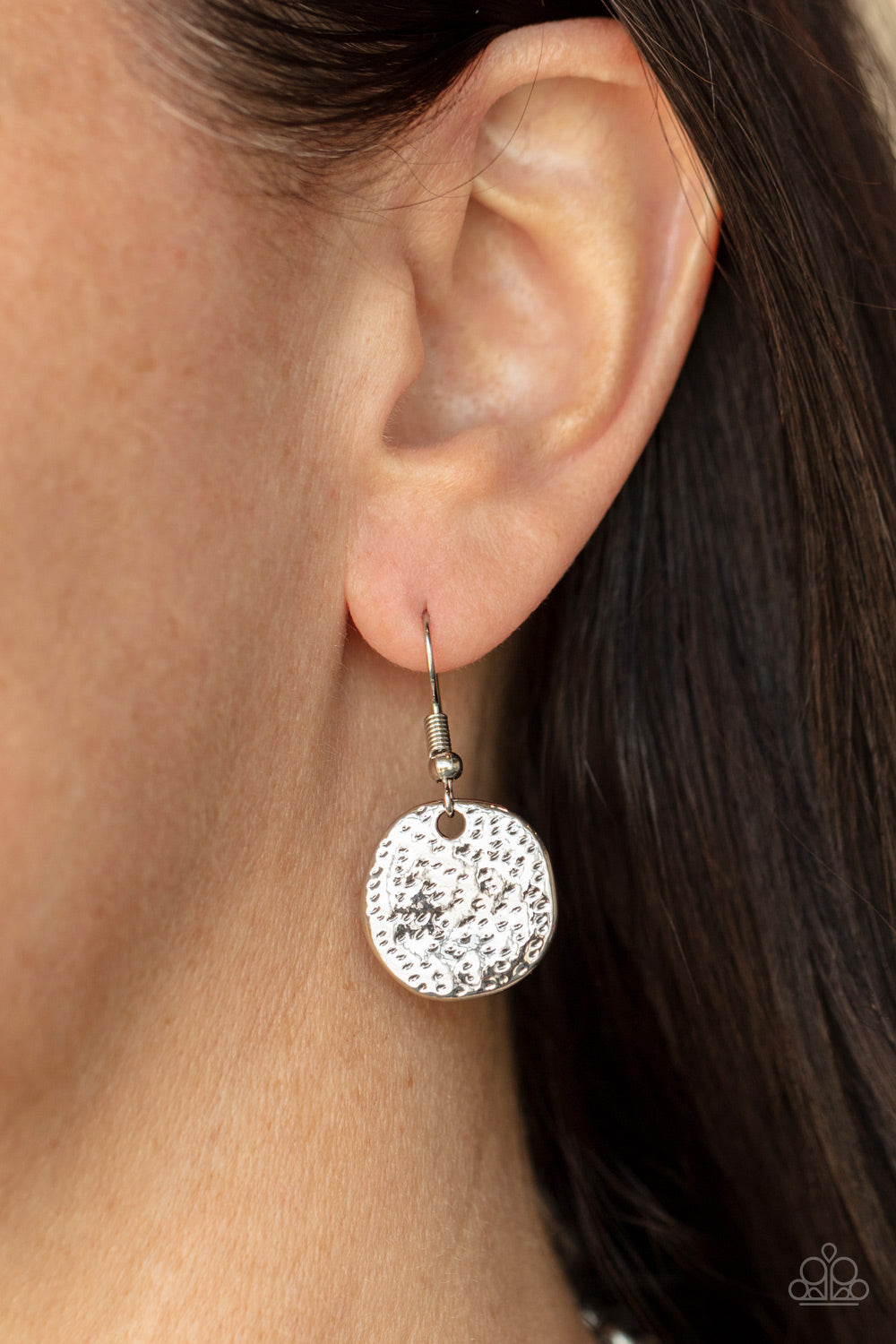 Spot On Sparkle - White Paparazzi Accessories