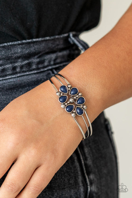 Taj Mahal Meadow - Blue Paparazzi Accessories
