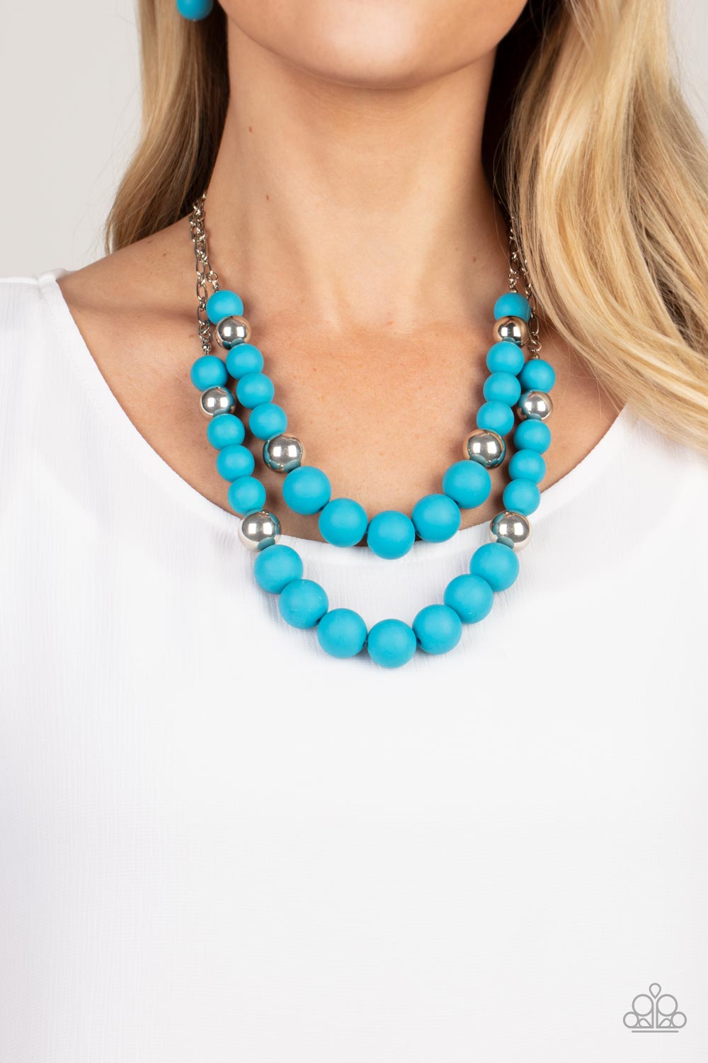 Vivid Vanity - Blue Paparazzi Accessories