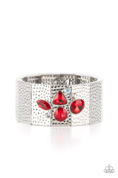 Flickering Fortune - Red Paparazzi Accessories