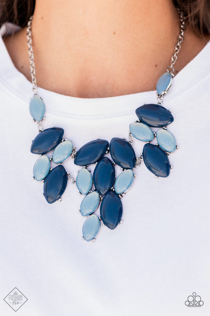 Date Night Nouveau - Blue Paparazzi Accessories