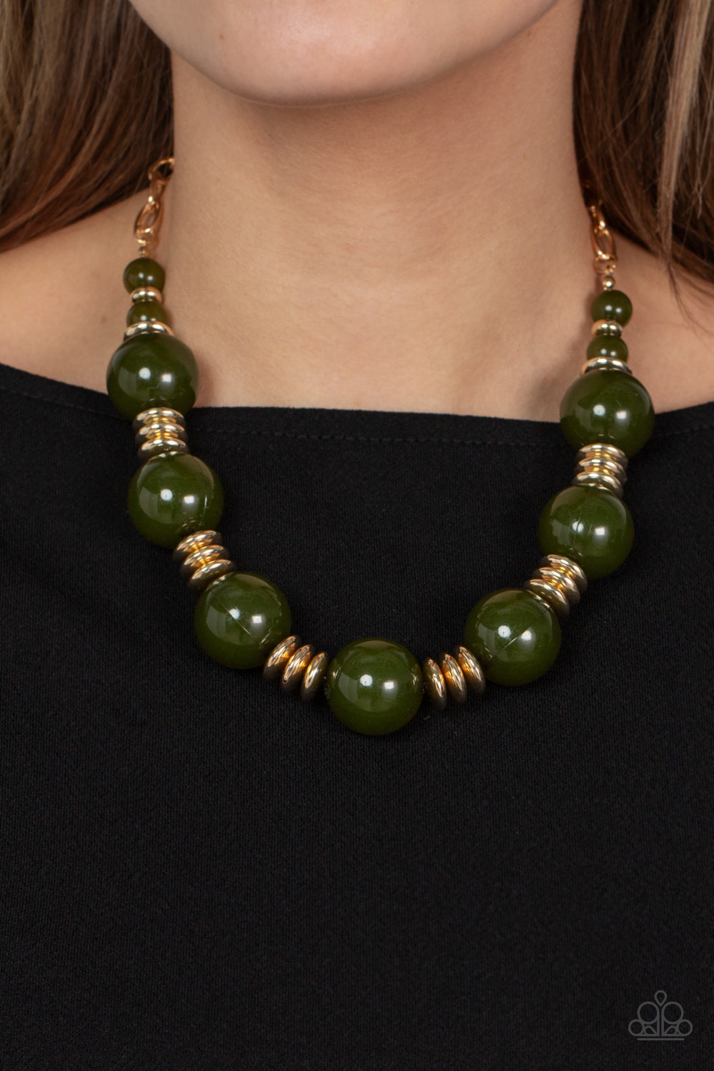 Race to the POP - Green Paparazzi Accessories