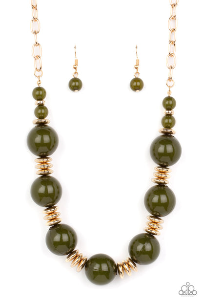 Race to the POP - Green Paparazzi Accessories