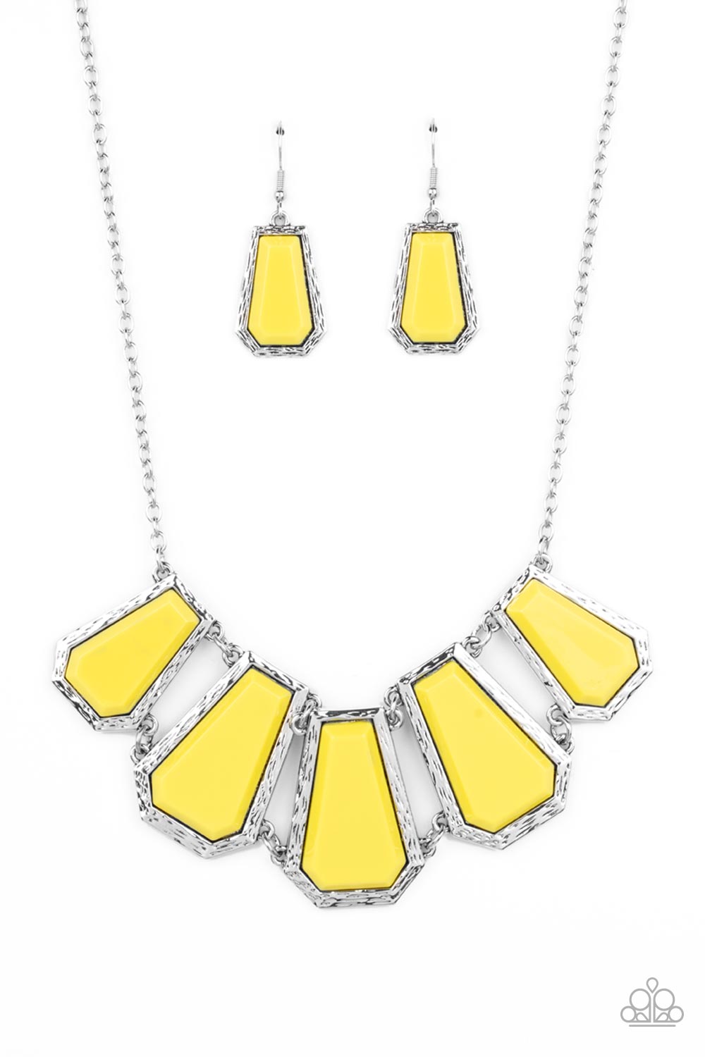 Stellar Heiress - Yellow Paparazzi Accessories