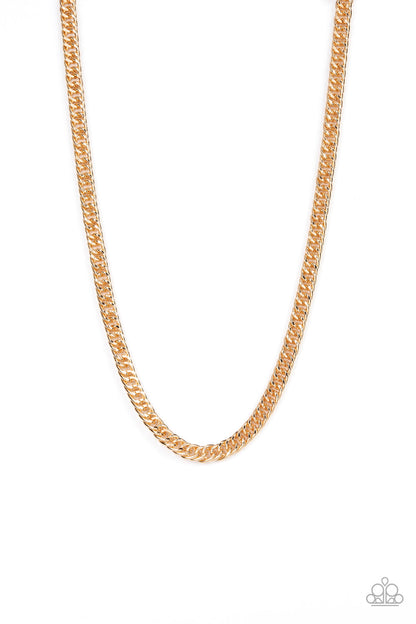 Standing Room Only - Gold Paparazzi Accessories