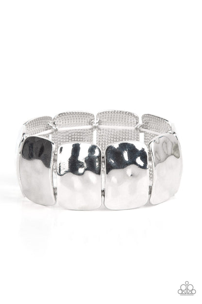 Molten Maverick - Silver Paparazzi Accessories