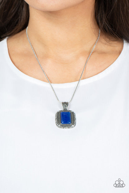 Right Hand TALISMAN - Blue Paparazzi Accessories