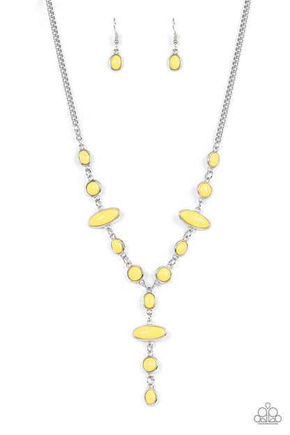 Authentically Adventurous - Yellow Paparazzi Accessories