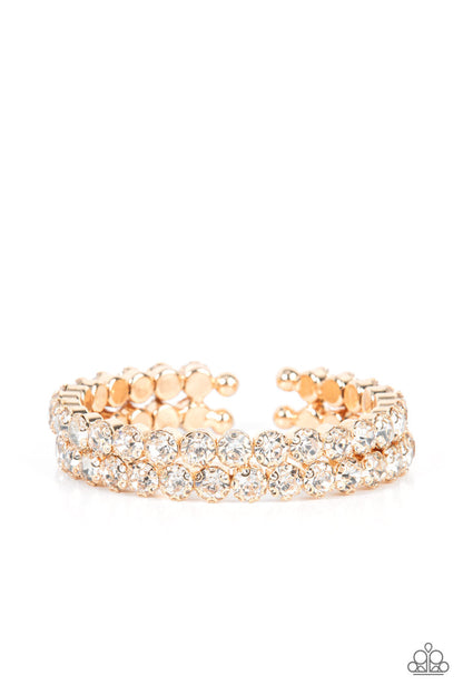 Megawatt Majesty - Gold Paparazzi Accessories