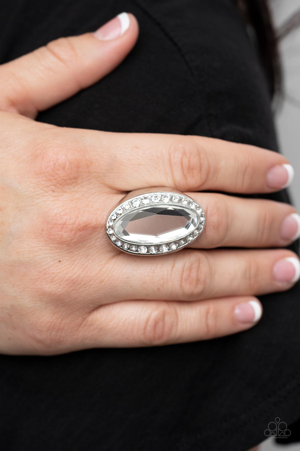 Believe in Bling - White Paparazzi Accessories