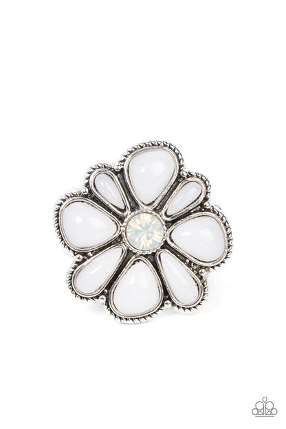 Meadow Mystique  - White Paparazzi Accessories