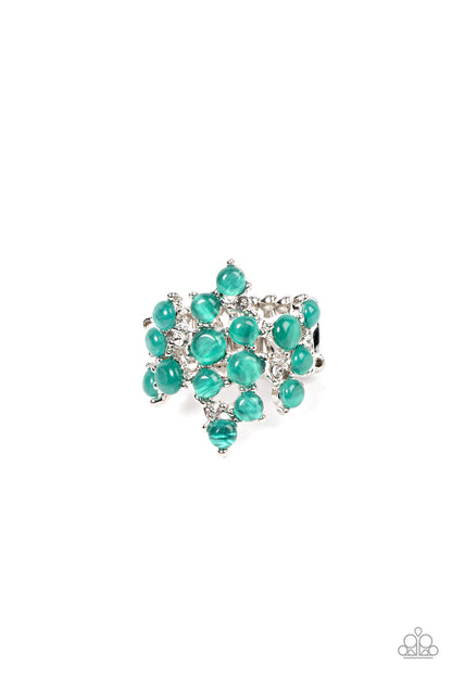 Seeing Eye to Cats Eye - Green Paparazzi Accessories