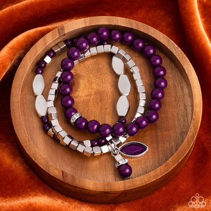 Redefined Romance - Purple Paparazzi Accessories
