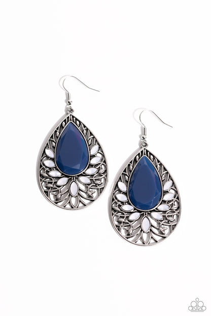Floral Fairytale - Blue Paparazzi Accessories